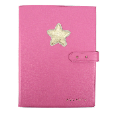 merci-with-love-porta-portfolio-estrela-rosa-orquidea-comoff-white-liso-e-dourado-frente